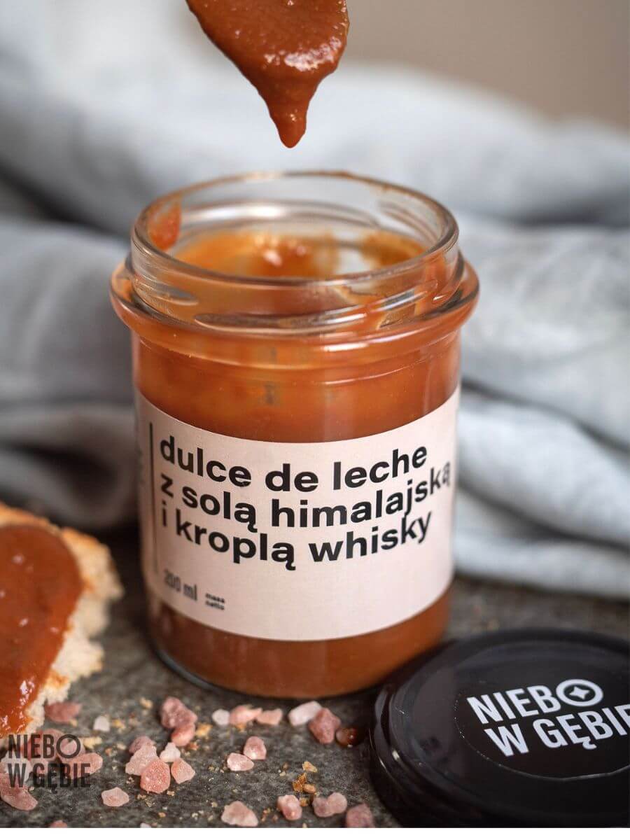 Dulce de leche z solą himalajską i kroplą whisky