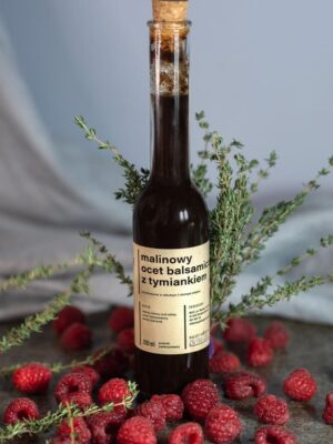 Malinowy ocet balsamiczny z tymiankiem