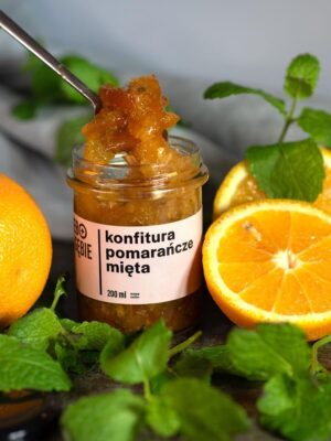 Konfitura pomarańcza mięta