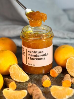 Mandarynka z kurkumą